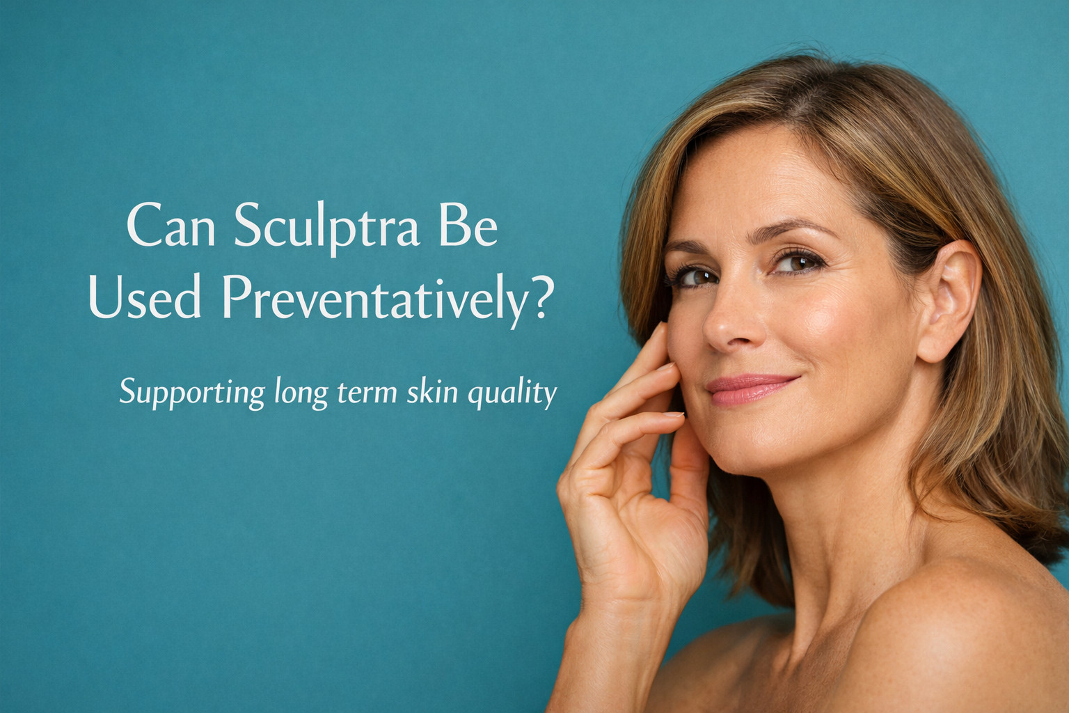 Can Sculptra be used preventatively