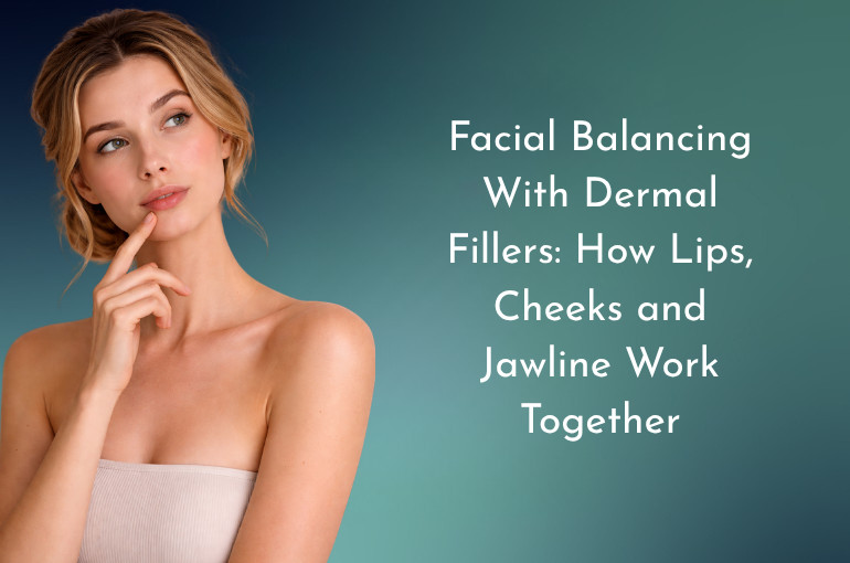 Facial Balancing With Dermal Fillers. How Lips, Cheeks and Jawline Work Together