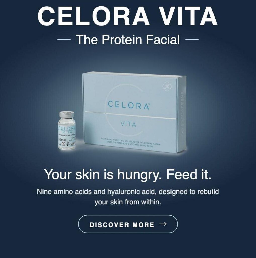 Celora Vita amino acid skin booster vials